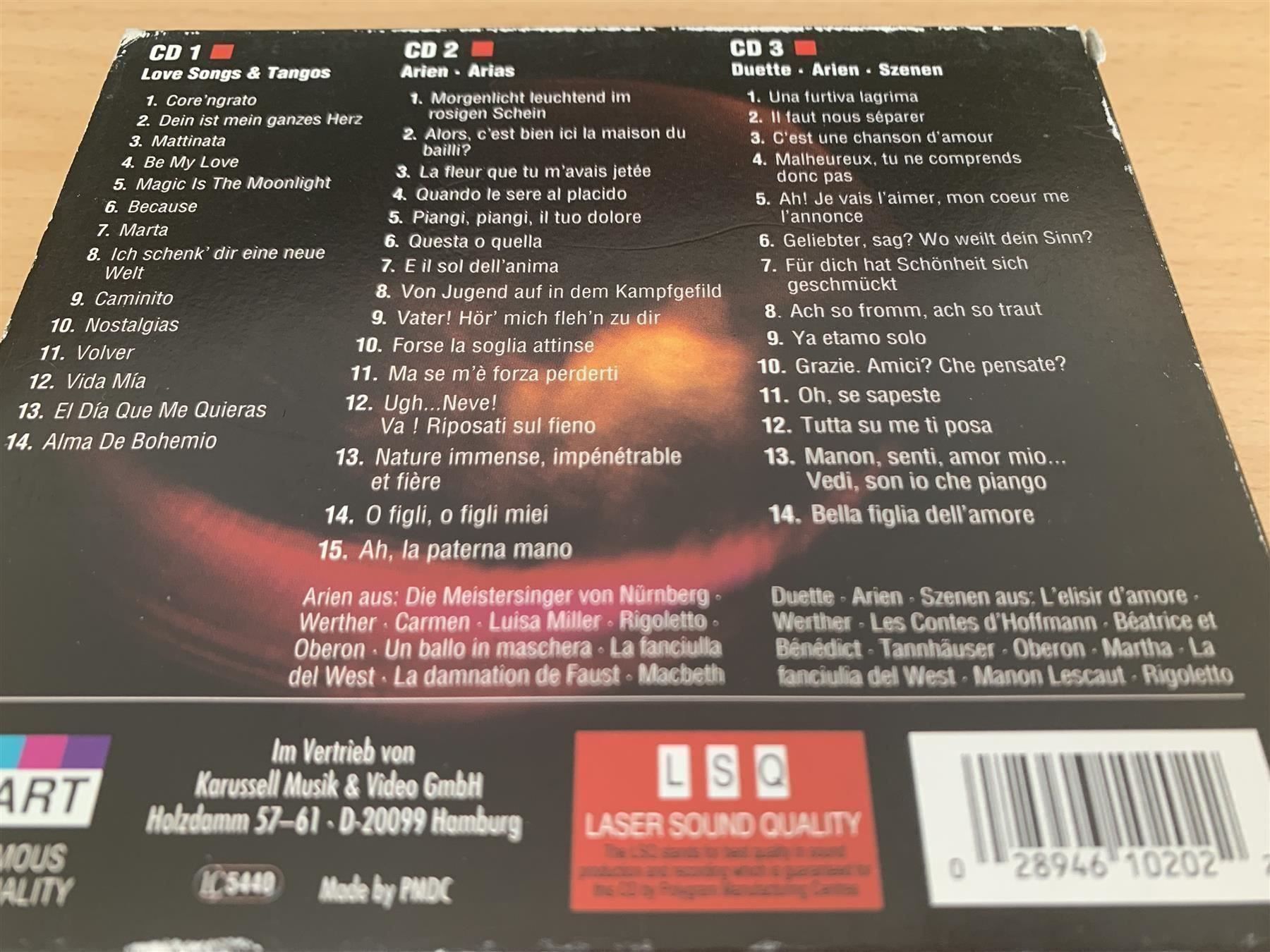 CD: Placido Domingo Collection - 3 CD – Usato da Rikon im Tösstal venduto da Alpenmutz 1