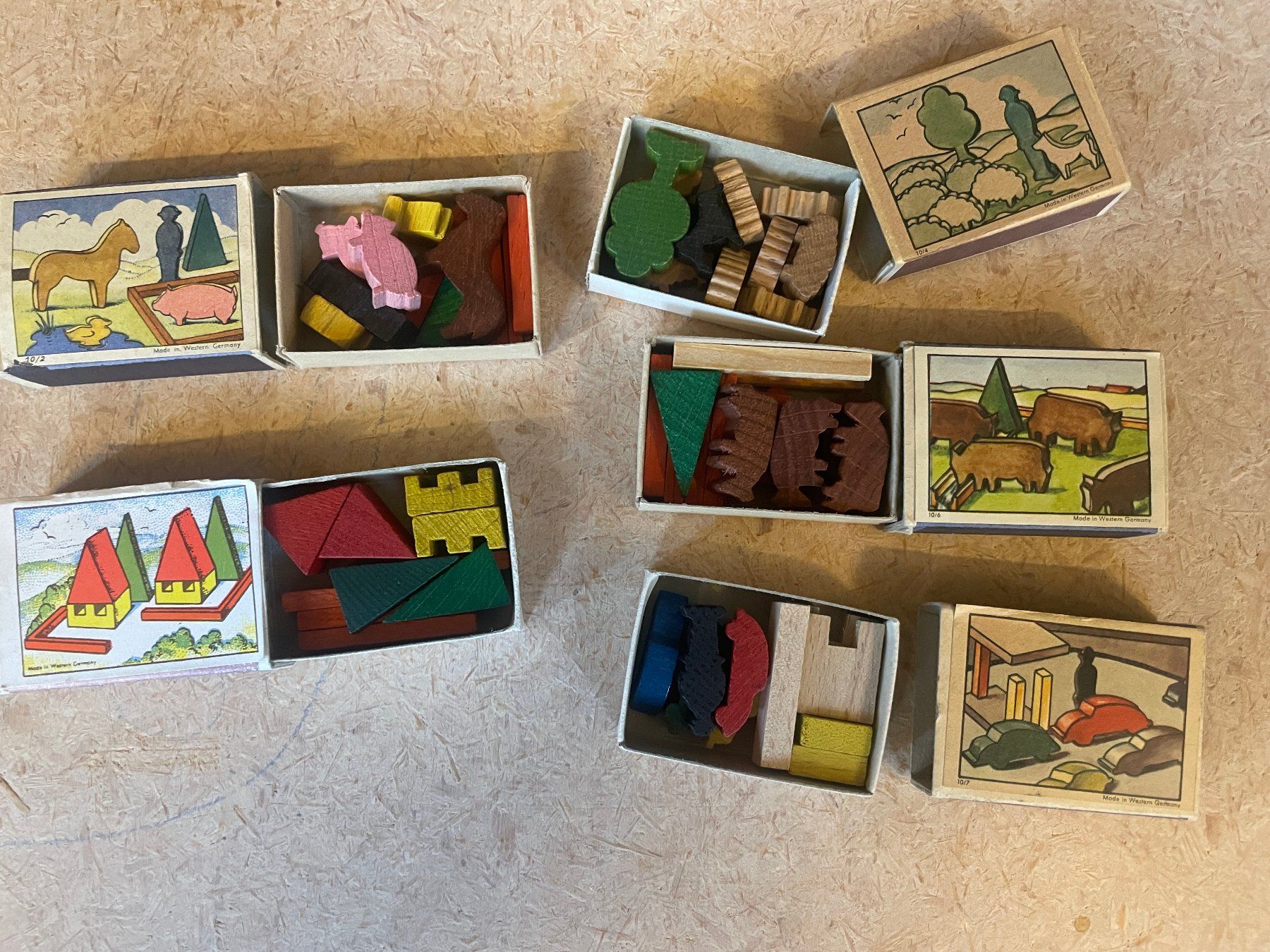 Giochi: Spiel Streichholzschachteln – Usato da Dornach venduto da Josef11