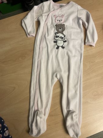 H&M Plüsch Schlafanzug Overall Gr. 92 für den Winter