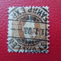 Stehende: 100B, mit Vollstempel von St.GALLEN, Kat: 140.-+