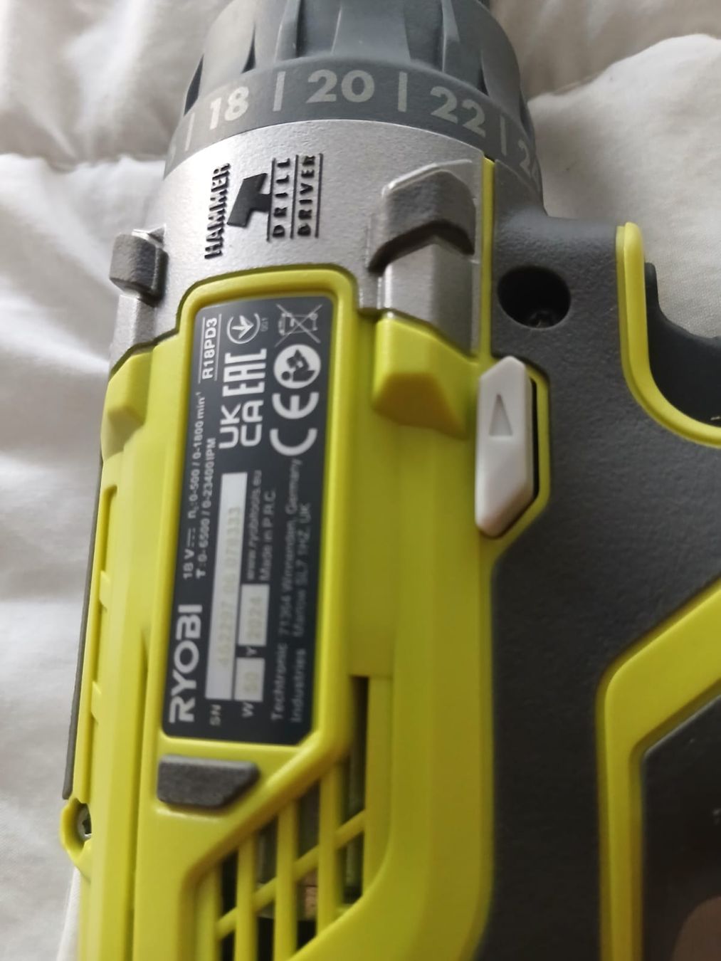 Ryobi Trapani: Ryobi cordless drill driver R18PD3   – Nuovo (secondo la descrizione) da wattwil venduto da pel_qh26 1