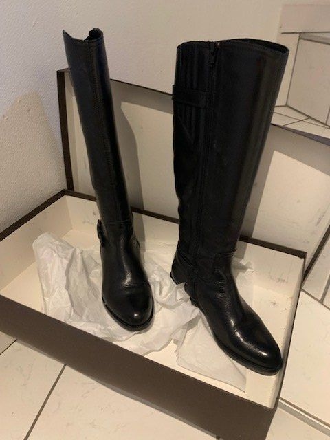 Navyboot Scarpe da donna: Winterstiefel schwarz Navyboot Gr. 35 – Nuovo (secondo la descrizione) da Weesen venduto da mpm07