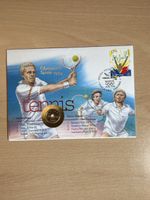 Marc Rosset Münzbriefe Spanien 25 Pesetas Olympia 1992