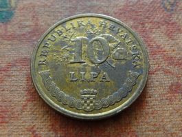 CROATIE   10  Lipa  2001