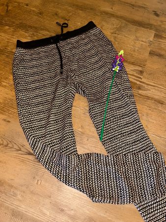 Beige-schwarz gemusterte Hose O‘neill S