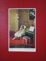 Antike AK Kunst J. Reuter Lied und Glück verscholl