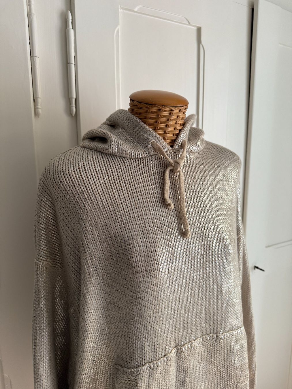 Maglioni & Felpe: Hoodie Strickpullover beige glitzernd XL – Usato da Zürich venduto da Diazaio 1