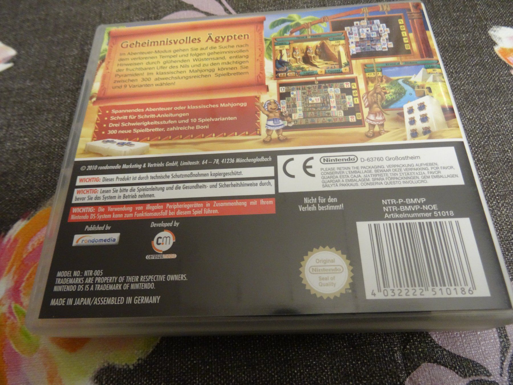 Giochi: Mahjong - Ancient Egypt DS – Usato da Olten venduto da Disc-Ausverkauf 2
