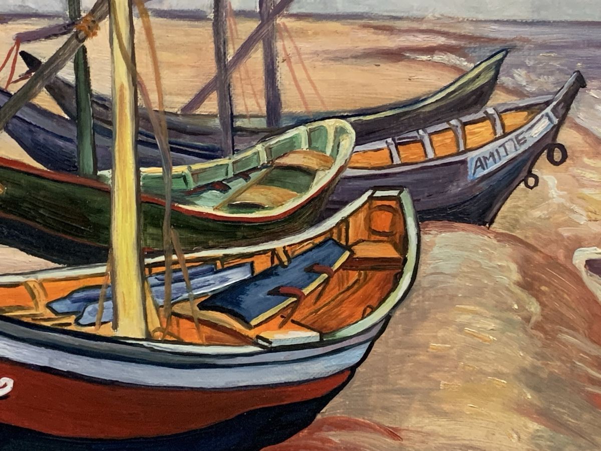 Dipinti: Monogrammiert nach van Gogh  – Usato da Wolfhalden venduto da SecondAntique 3