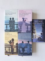 Elena Ferrante – 5 Bände Suhrkamp, wie neu, komplett