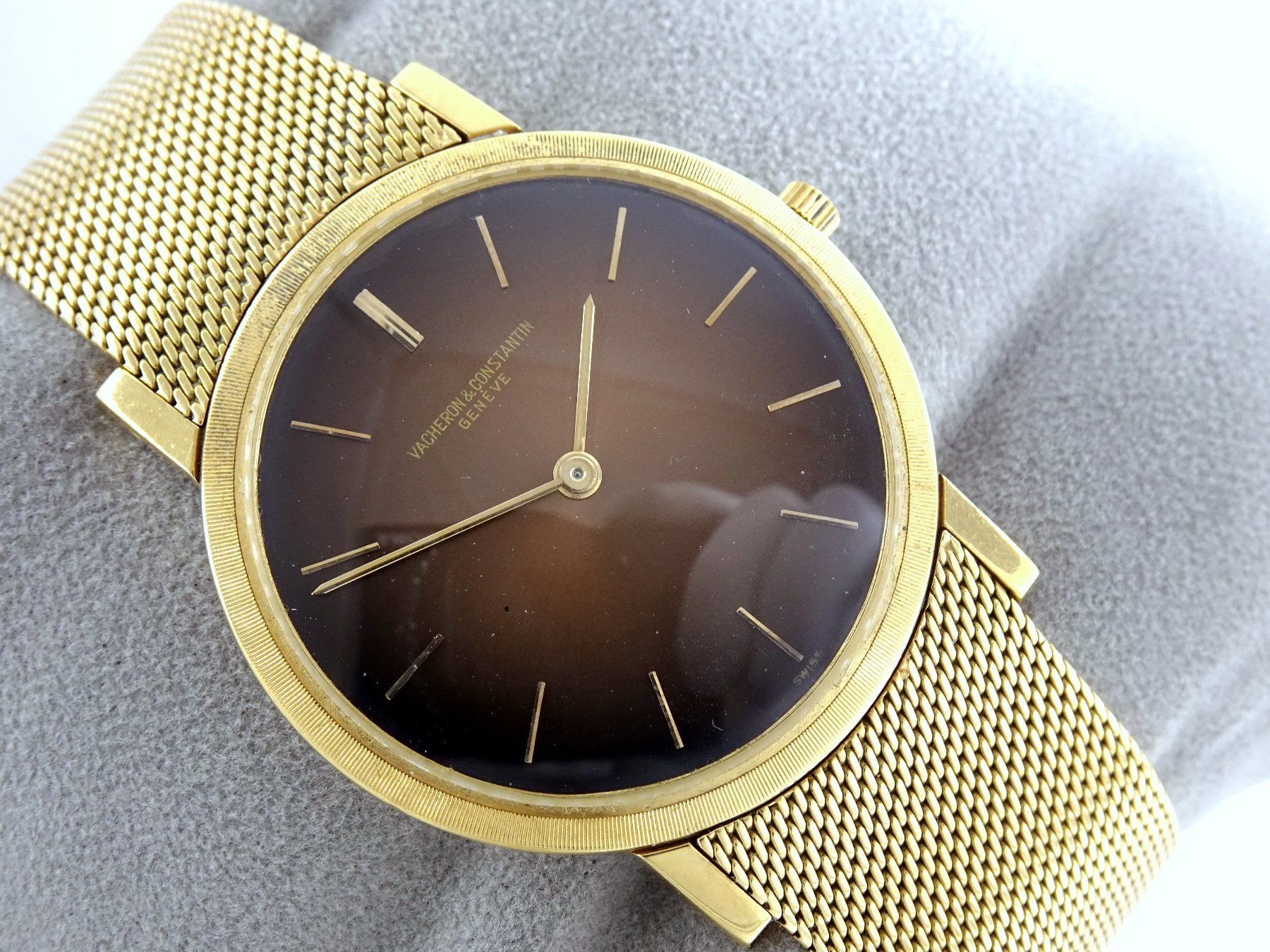 Vacheron Orologi: VACHERON CONSTANTIN ULTRA THIN 18K REF. 6351 HANDAUFZUG – Usato da Zürich venduto da SWISSTIMEARTS-AG