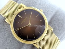 VACHERON CONSTANTIN ULTRA THIN 18K REF. 6351 HANDAUFZUG
