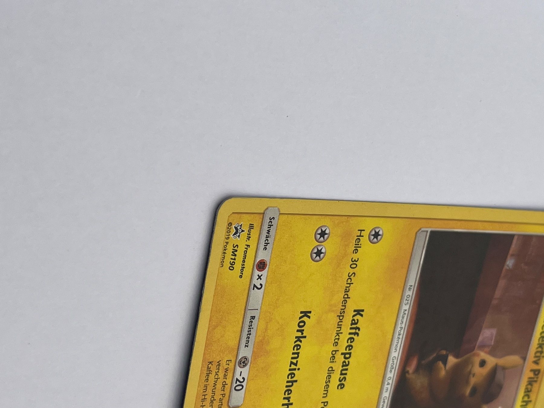 Pokémon Carte collezionabili: Meisterdetektiv Pikachu – Usato da Winterthur venduto da Wusa01 2