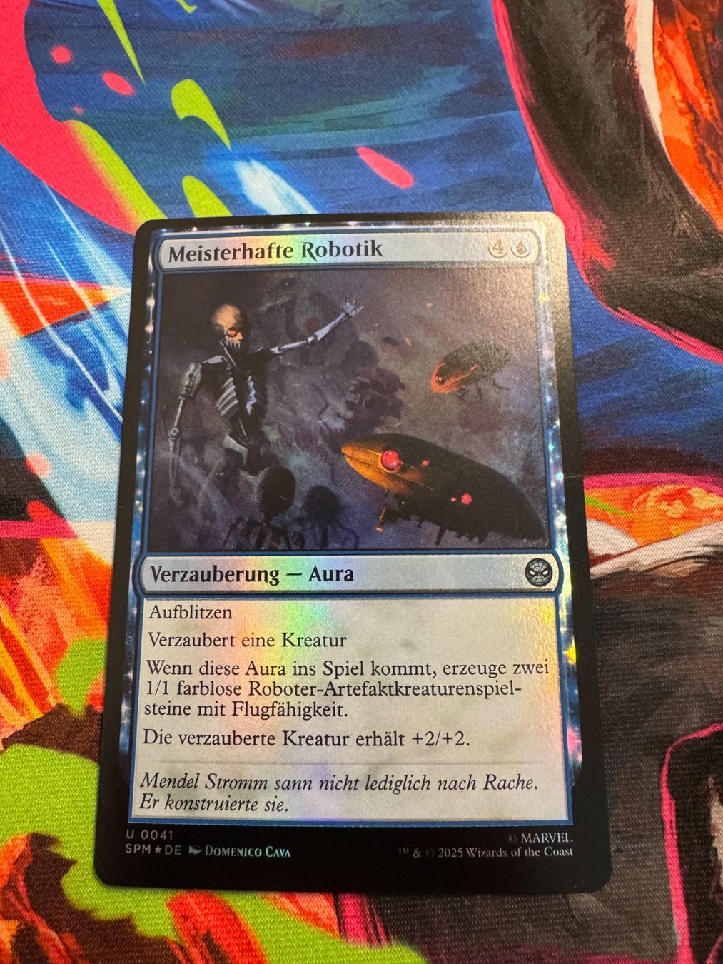 Magic The Gathering Carte collezionabili: Meisterhafte Robotik - Foil - Marvel's Spider-Man - Magic – Nuovo (secondo la descrizione) da Bülach venduto da Pfrenzel