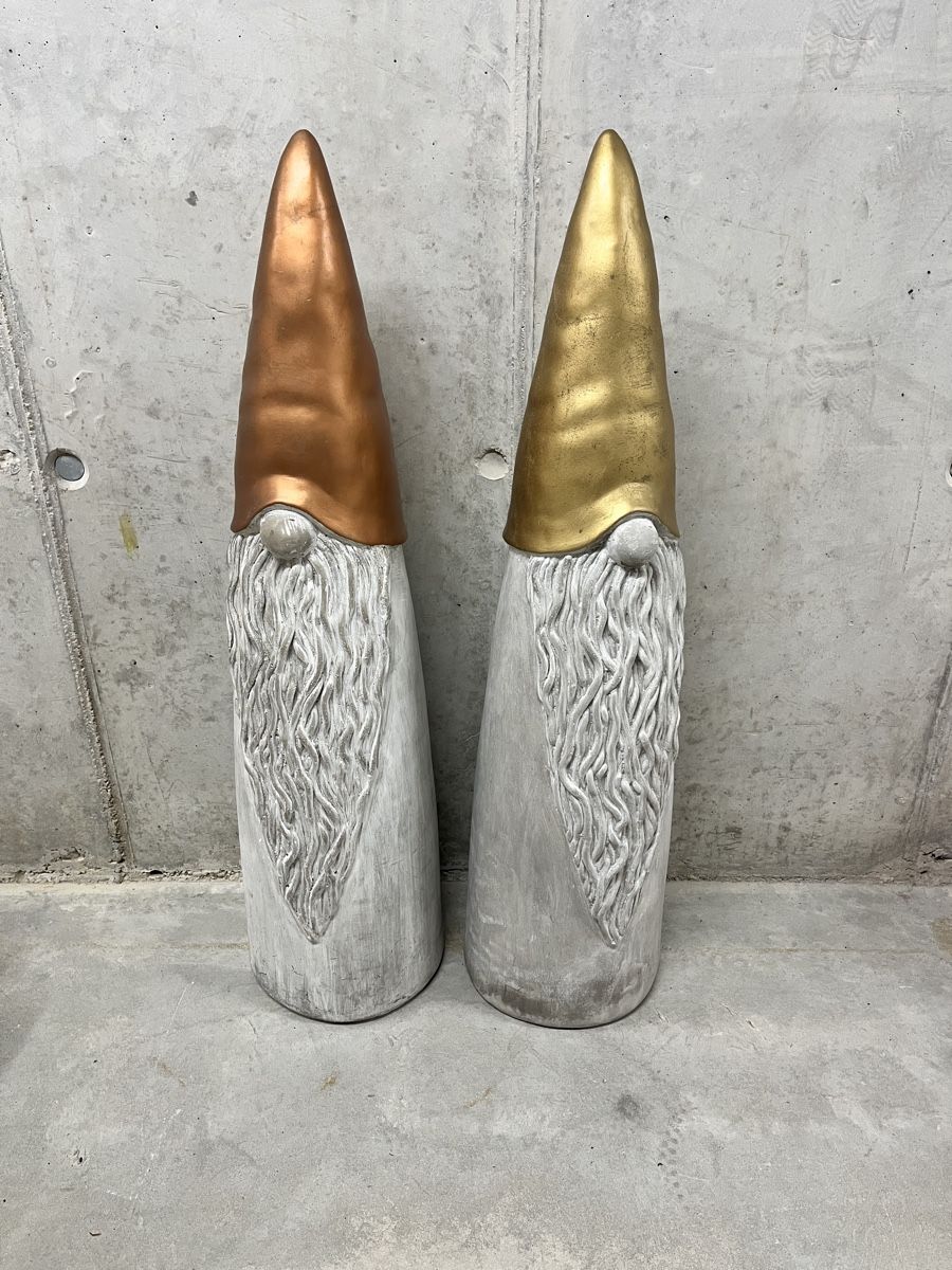 Toutes les décorations: 2er Set Deko Figuren Gartenzwerg Beton – D'occasion à Birsfelden par Ric8do 1