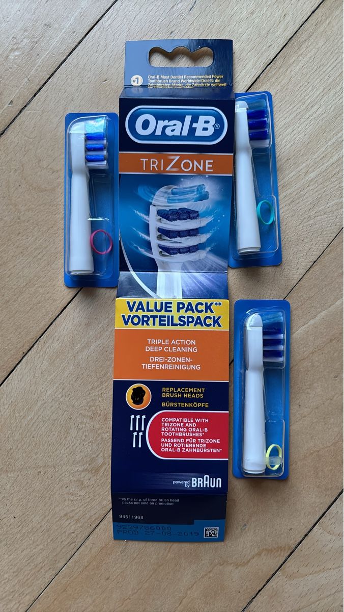 Oral B Soins dentaires: Oral-B TriZone Aufsteckbürsten 3 Stück NEU – Neuf avec emballage d'origine à Bern par blu123