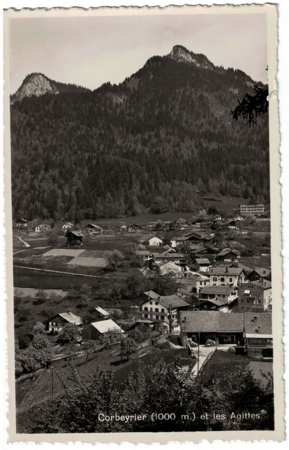 Cartoline postali: Corbeyrier, Agittes, circulée 1940 – Usato da Frauenfeld venduto da POML