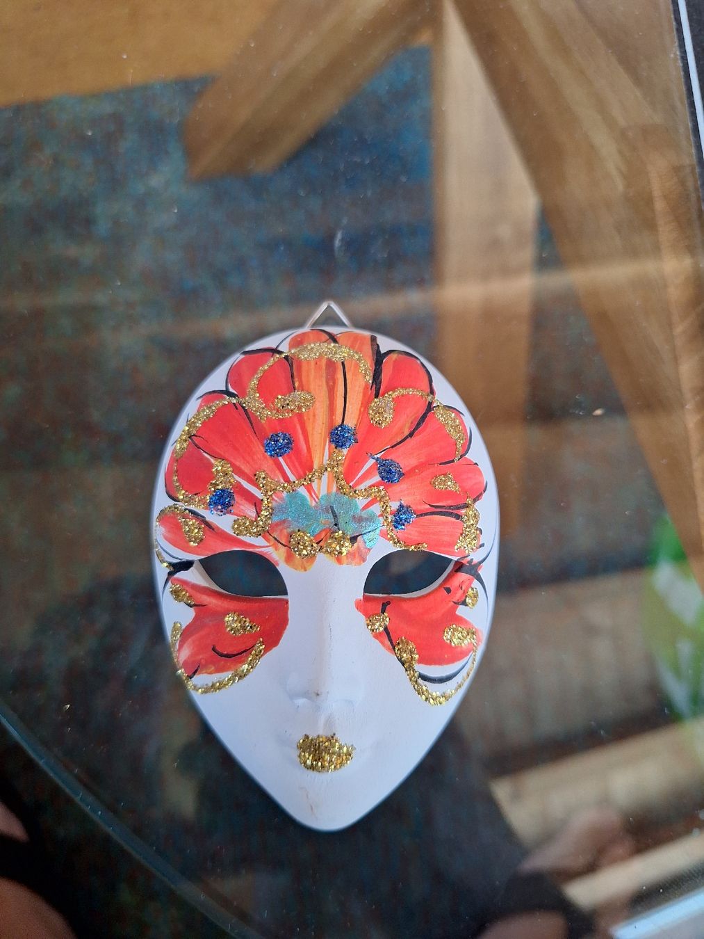 Maschere: Maschera decorariva – Usato da Riva San Vitale venduto da P.butti