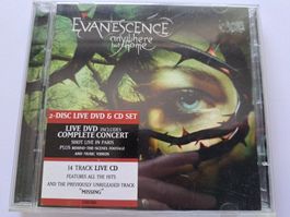 Cd + DVD Evanescence - Anywhere but home