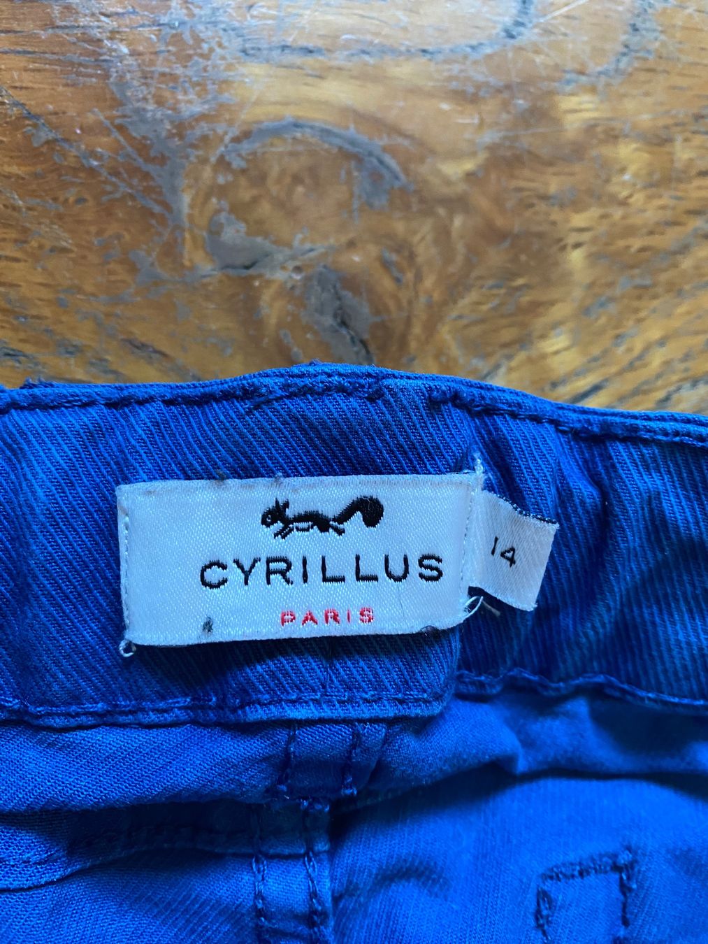 Cyrillus Hosen: Pantalon Cyrillus 14 ans bleu – Gebraucht aus Hermance von joe_td6n 1
