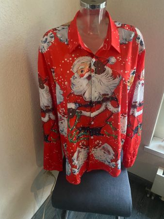 Weihnachtshemd Grösse XXL