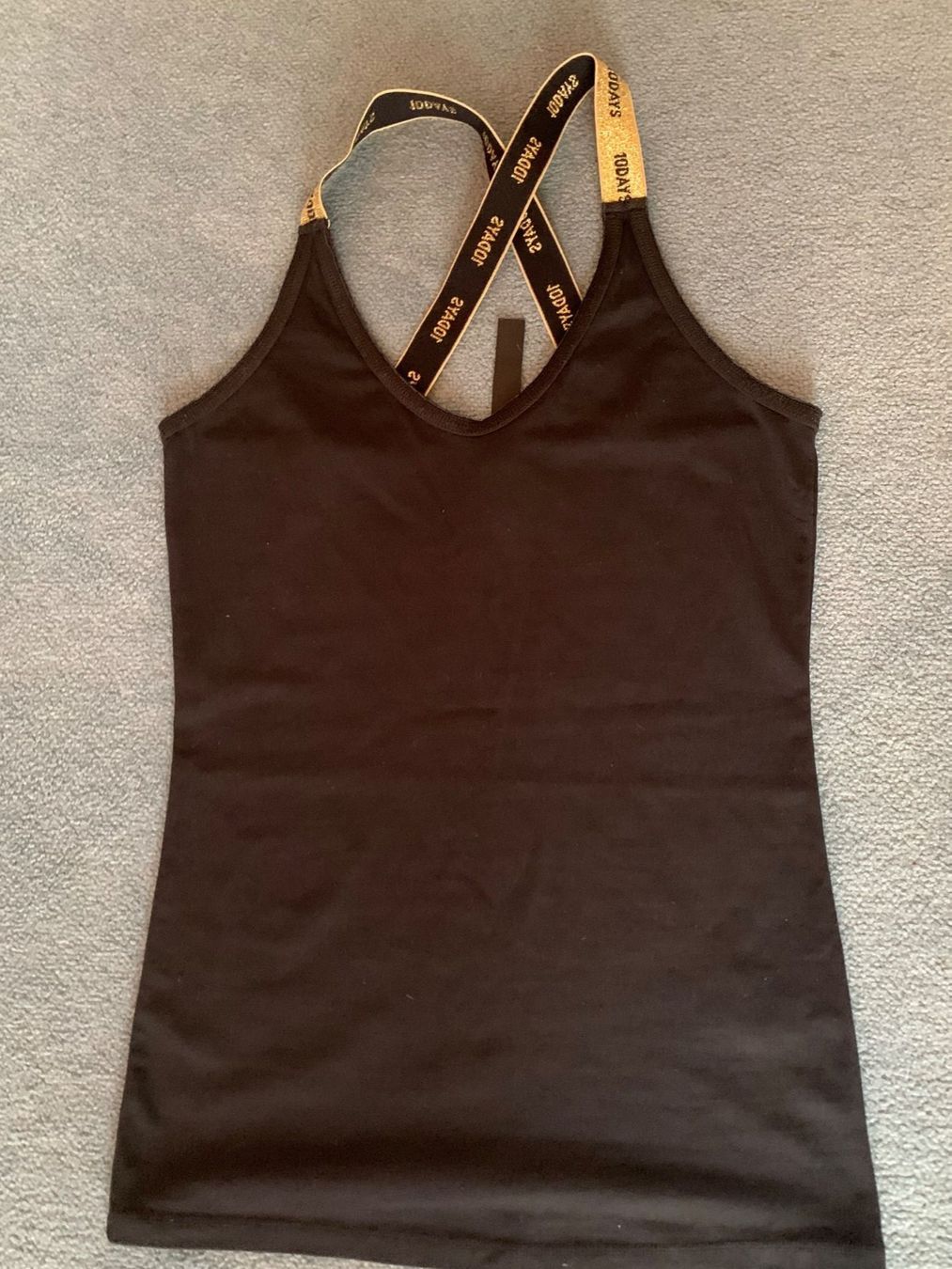 Tops: TOP, 10DAYS, Wrapper Lurex Schwarz, 34 – D'occasion à Wiesendangen par Babalegi