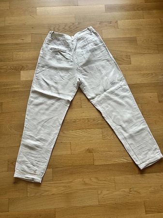 Leinenhose von Globus beige