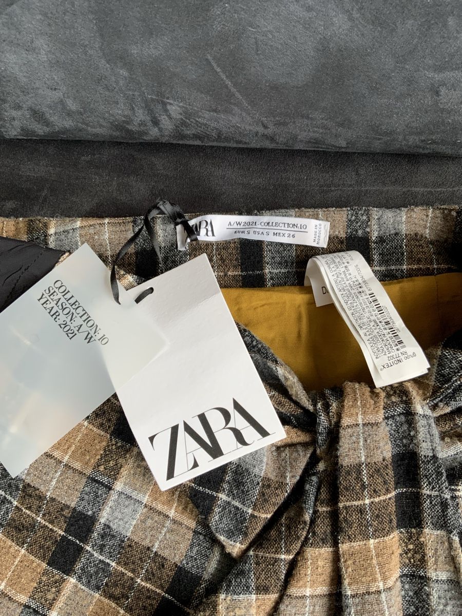 Zara Röcke: Zara Skirt - Check Print - Size S. – Neu (gemäss Beschreibung) aus Dübendorf von S1973E 6