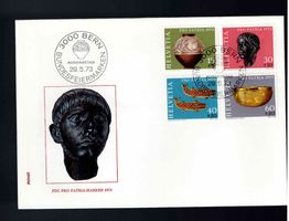CH FDC Pro Patria Satz 1973