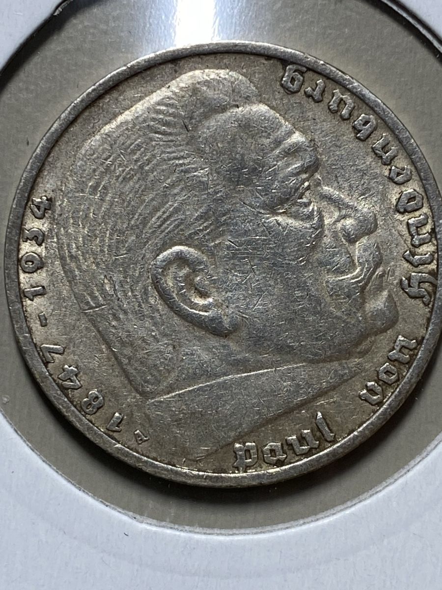 Tutti le monete: Allemagne - 5 Mark - 1936 A - AG – Usato da Payerne venduto da Mike1682 3