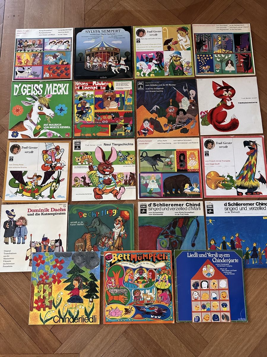 Dischi in vinile: Schallplatten: Märchen von Trudi Gerster & Co. – Usato da Winterthur venduto da Nic.Pr