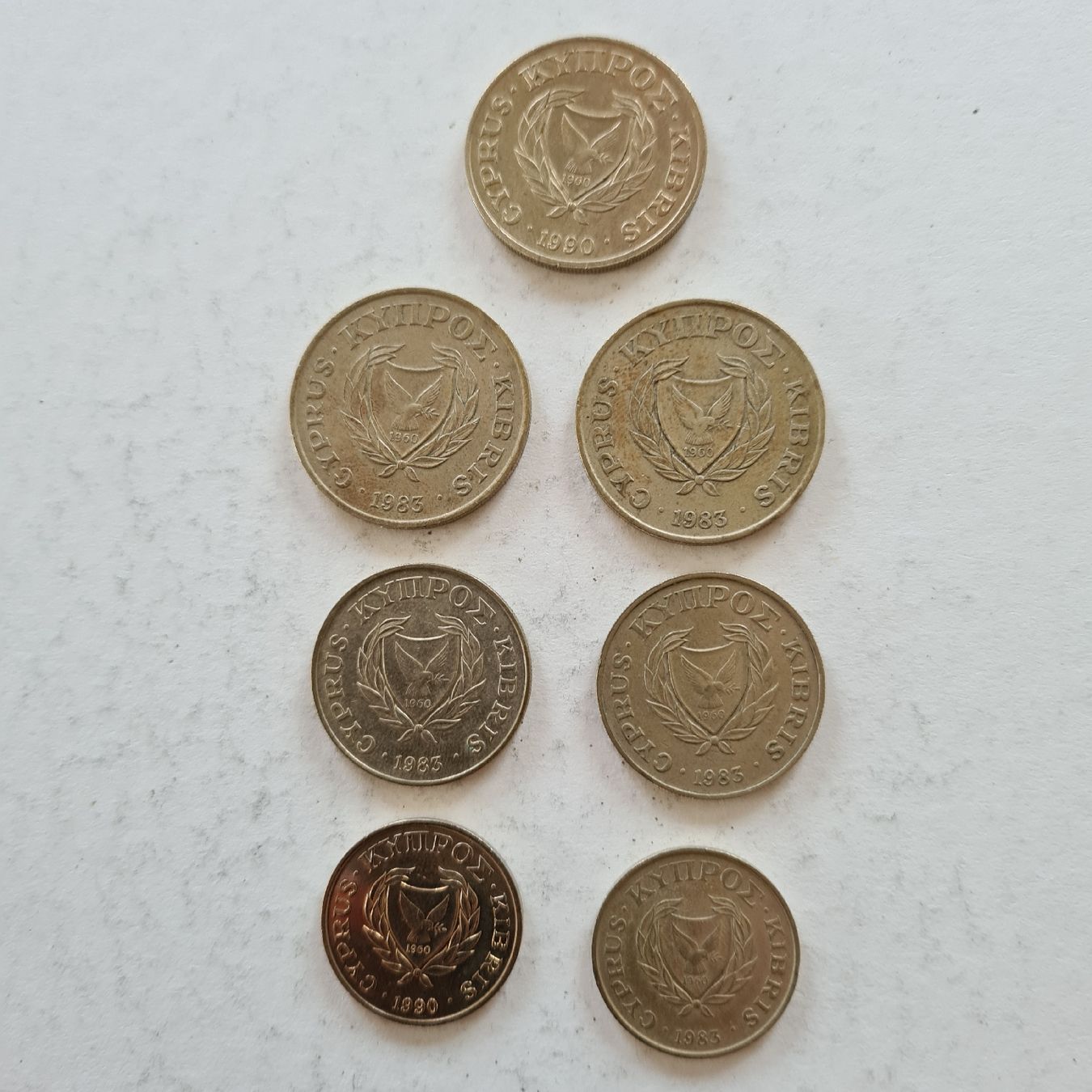 Tutti le monete: Zypern/Cyprus 20 Cent kleines Lot – Usato da Weier im Emmental venduto da Jimmy911 1