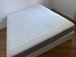 IKEA VALEVÅG 160x200cm Taschenfederkern-Matratze, mittelfest