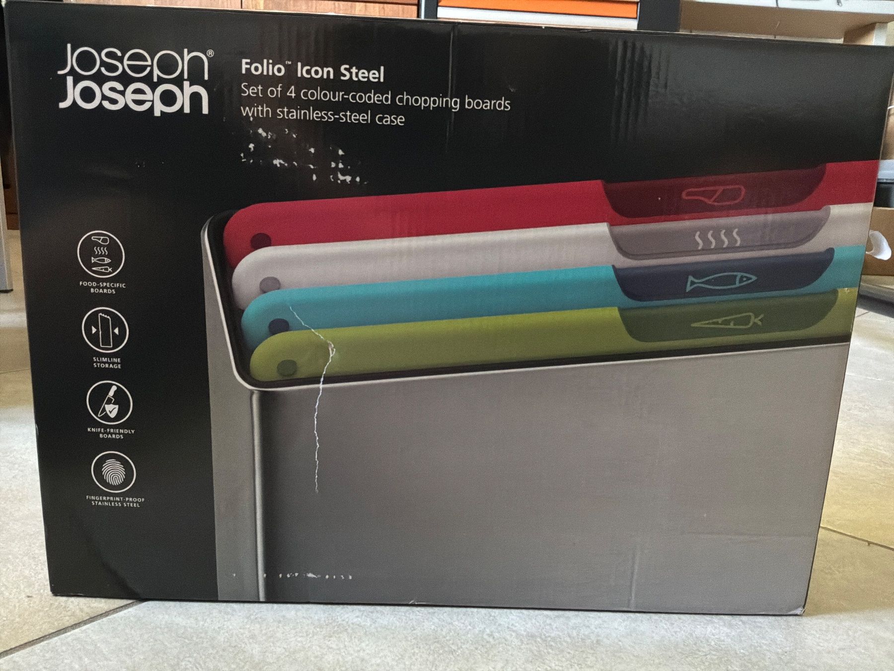 Joseph Joseph Elettrodomestici da cucina: JOSEPH JOSEPH Folio Icon Steel – Nuovo e nell'imballaggio originale da Glattfelden venduto da Danshari 5