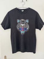 Kenzo T-Shirt Tiger Logo schwarz Grösse L aber fit M orygina