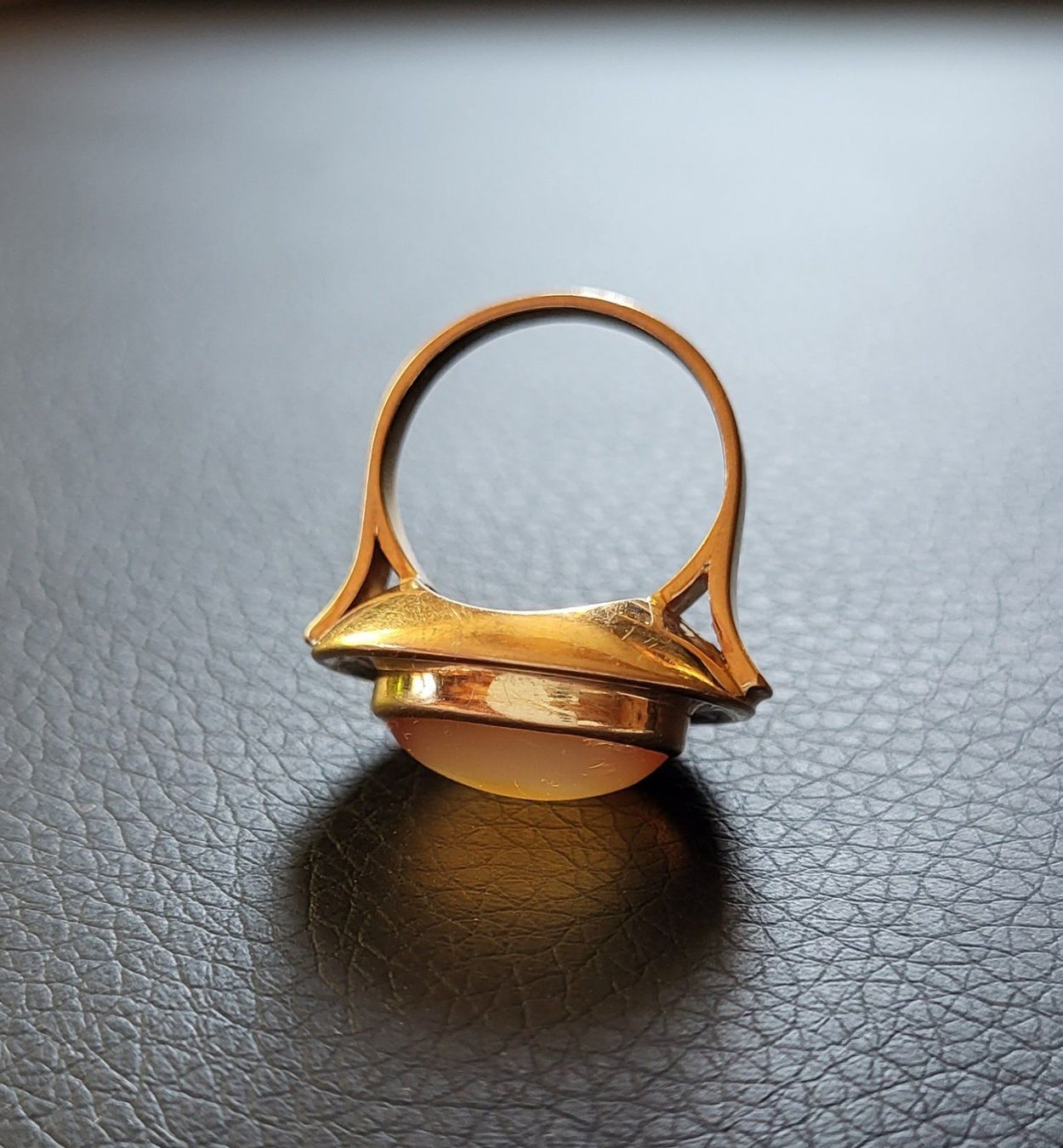 Anelli: Gold 750 Massiv Rose Gold Ring Mit Stein – Usato da Wald ZH venduto da Dasilver 5
