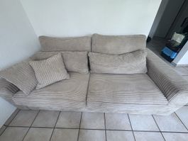 Comfy Corduroy Sofa  