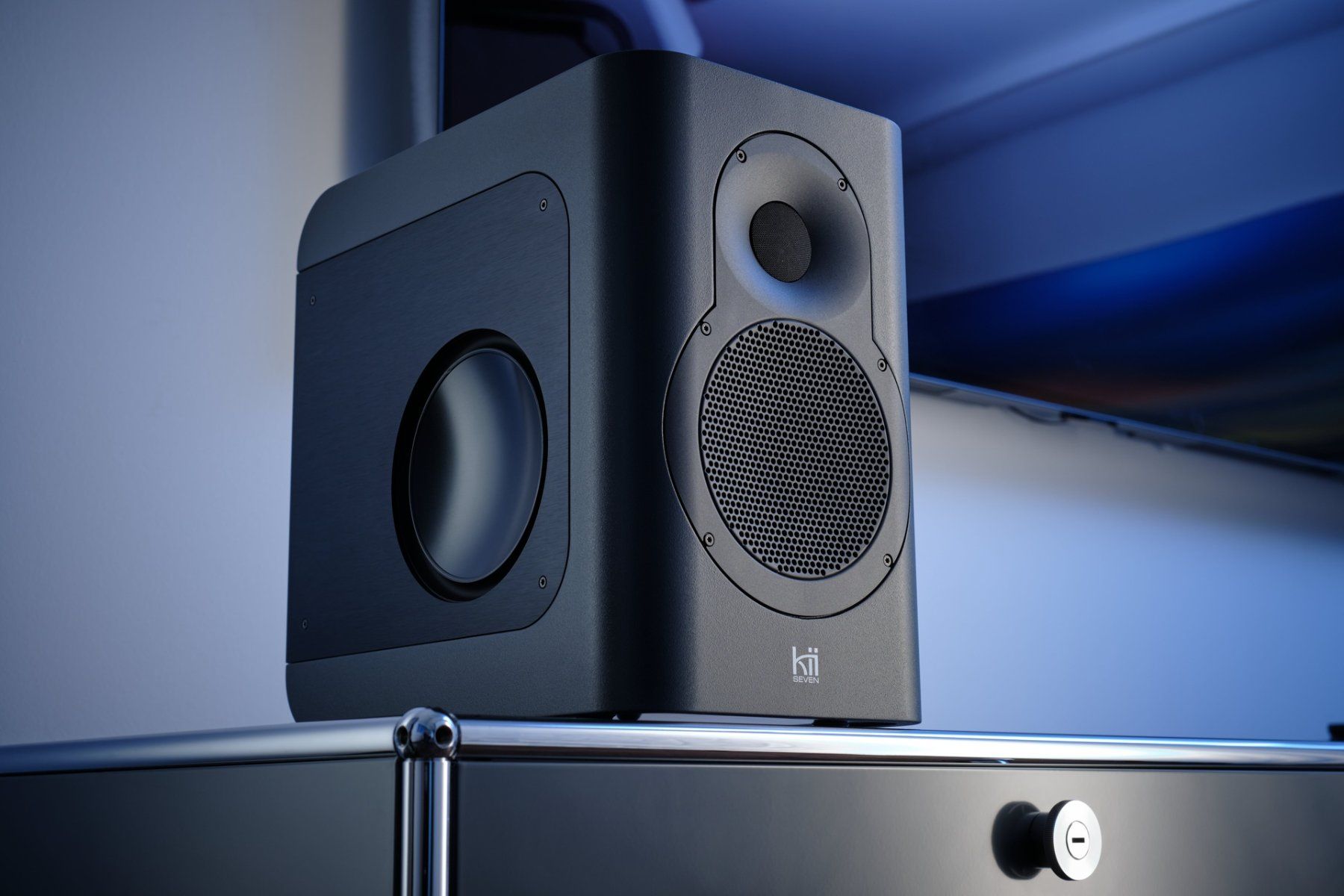 KII Casse acustiche: Kii SEVEN - Fine Touch Dark Grey Stereo Pair – Nuovo e nell'imballaggio originale da Bellmund venduto da nikitanikita 3