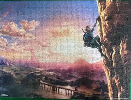 Puzzle Zelda Breath of the Wild 1000 pièces complet!
