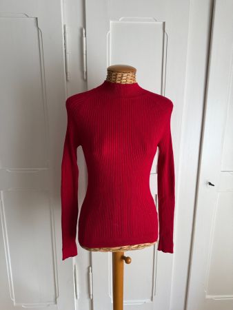 NEW LOOK - Feinstrick Pullover rot 38