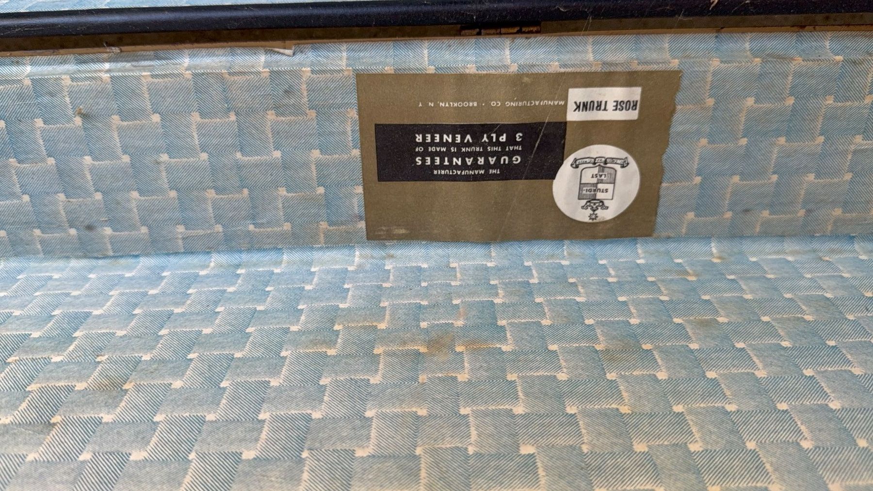 Valigie: antiker Koffer Überseekoffer – Usato da Subingen venduto da ArtBead 5