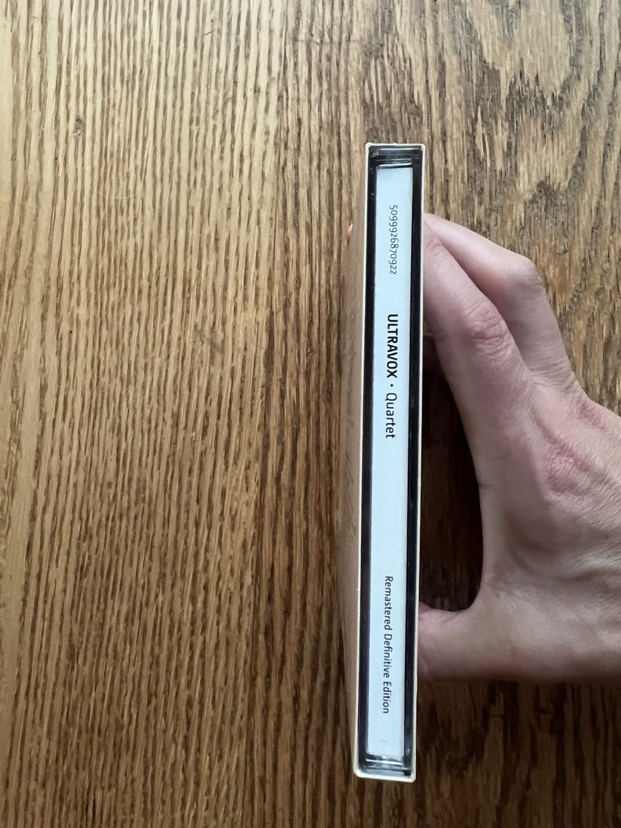 CD: ULTRAVOX: Quartet 2xCD Limited Edition (2012) Electrospectiv – Nuovo (secondo la descrizione) da Hünenberg venduto da Paddels 1