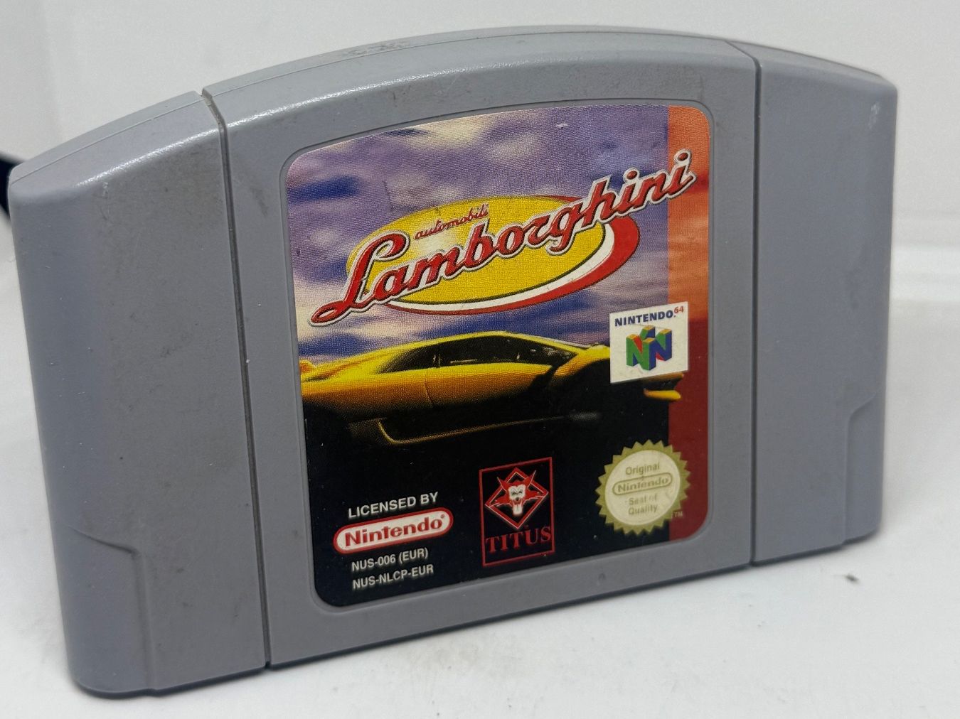 Nintendo Giochi: Lamborghini N64 Nintendo – Usato da Dietlikon venduto da NESFEVER