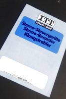 Original Katalog ITT / SCHAUB - LORENZ, um 1975