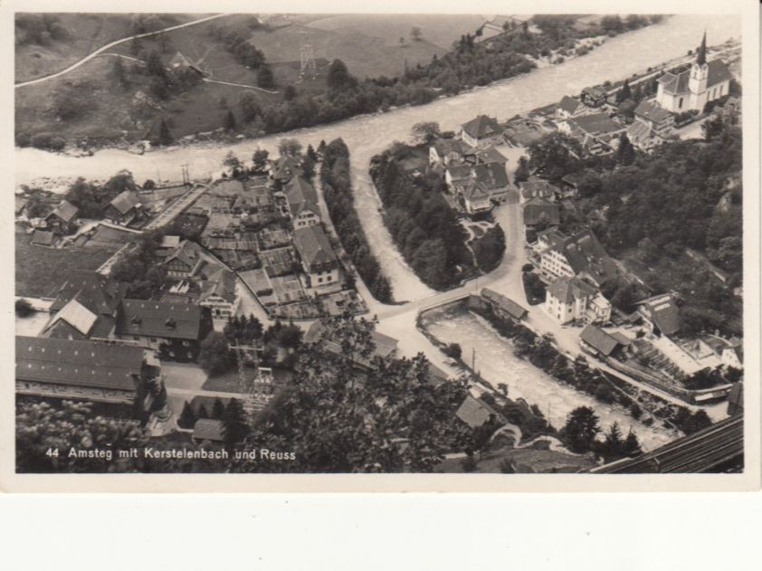 Cartoline postali: Amsteg ca. 1930 – Usato da Bürglen TG venduto da StampGraf