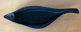 Vintage Fisch-Schale aus Gusseisen – Nambu Tekki Stil