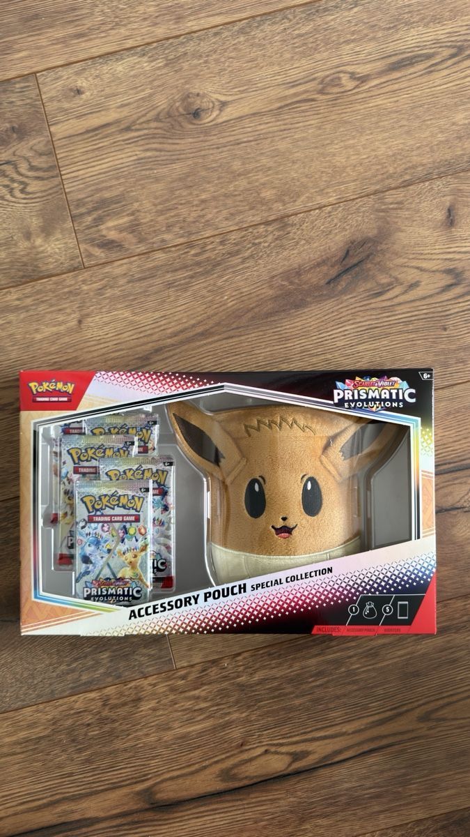 Pokémon Carte collezionabili: Pokemon TCG: Eevee Accessory Pouch Special Collection – Nuovo e nell'imballaggio originale da Basel venduto da rup_r2m2