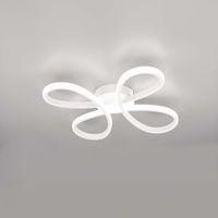 LED Deckenleuchte, Weiss, 40 cm x 40 cm