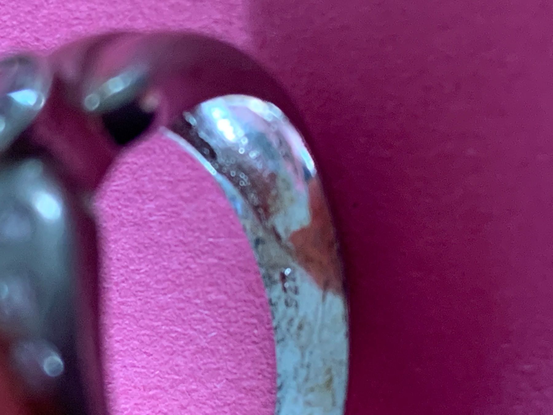 Anelli: Silberring 9 Stone (54/17) – Usato da Dittingen venduto da Bijoubelle 6