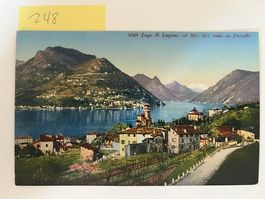 Postkarte Lago di Lugano, alt